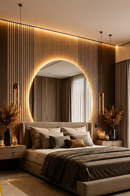 Master Bedroom interior by Samar Furnishers